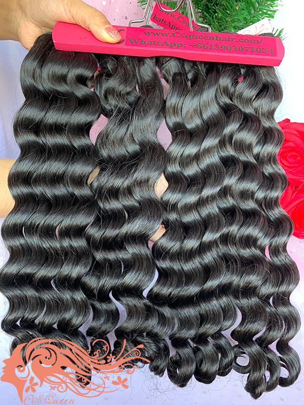 Csqueen Raw Rare Wave 4 Bundles 100% Human Hair Unprocessed Hair - Click Image to Close